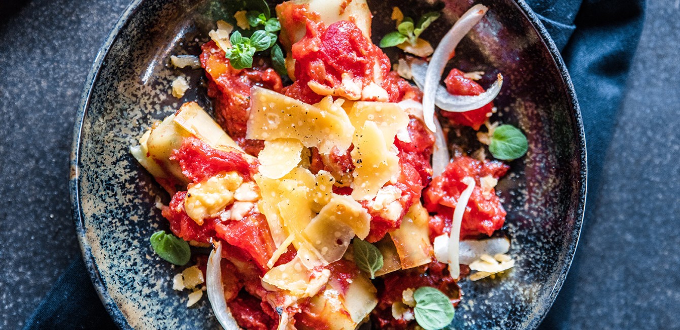 Cannelloni met gehakt<br/> en Flandrien Jong