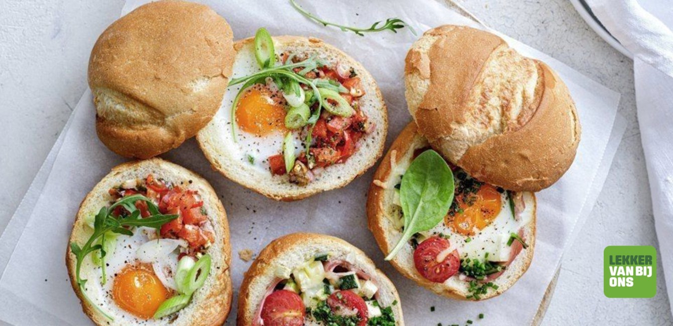 Lekker van bij ons:</br> Eieren uit de oven<br/> met Flandrien Gerijpt