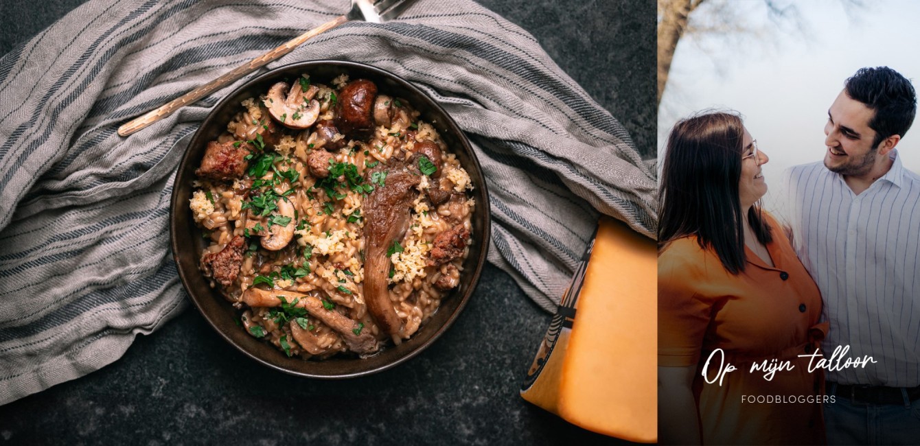 Op mijn talloor:<br/> Risotto met<br/> Flandrien Jong