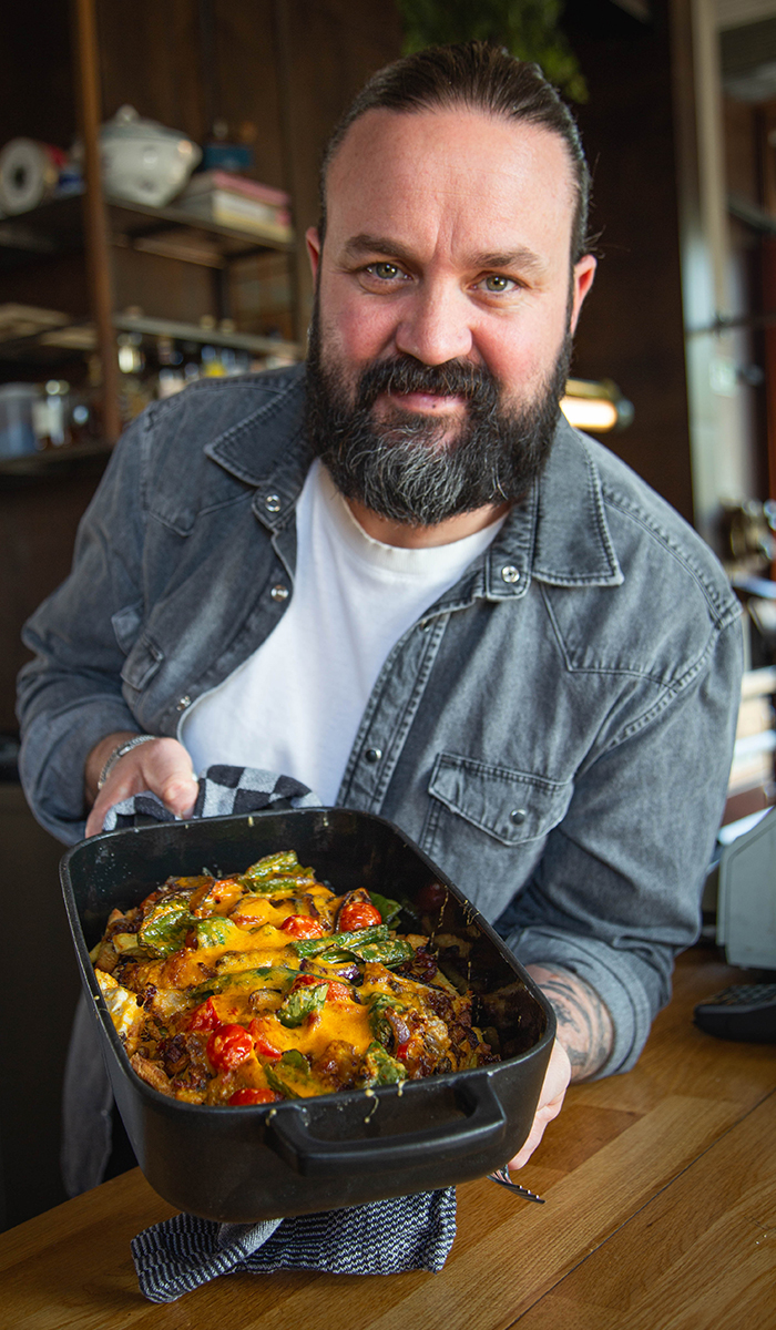 Sam D'Huyvetter : <br/> Cheesy chicken kapsalon