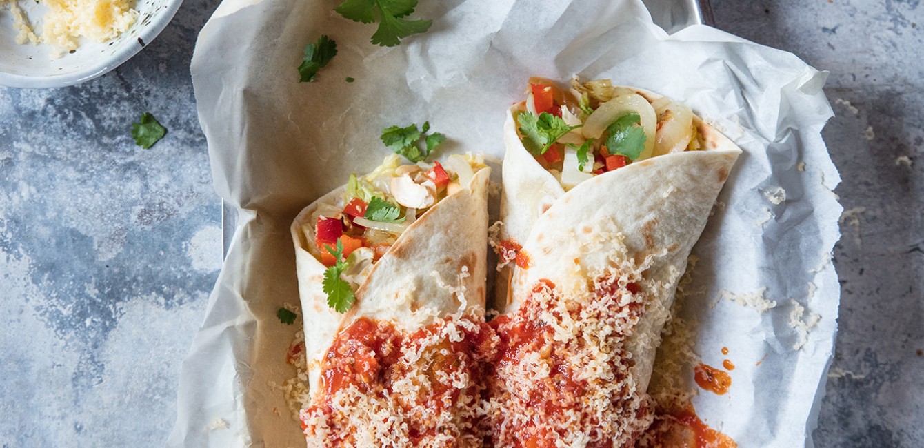 Tortilla v&eacute;g&eacute;tarienne au Flandrien Vieux r&acirc;p&eacute;